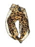 Unbranded 100% Polyester Animal Print Tan Scarf One size - photo 1