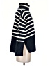 Gap 100% Cotton Stripes Blue Turtleneck Sweater Size XS - photo 4