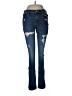 Express Outlet Hearts Blue Jeans Size 8 - photo 1