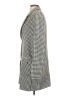 Nasty Gal Inc. 100% Polyester Houndstooth Gray Blazer Size 4 - photo 5
