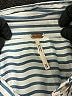 Free People 100% Polyester Stripes Blue Long Sleeve Blouse Size XS - photo 6