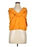 Marissa Webb Orange Sleeveless Blouse Size 16 - photo 1
