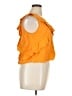 Marissa Webb Orange Sleeveless Blouse Size 16 - photo 4