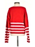 Zenana Stripes Red Pullover Sweater Size S - photo 2
