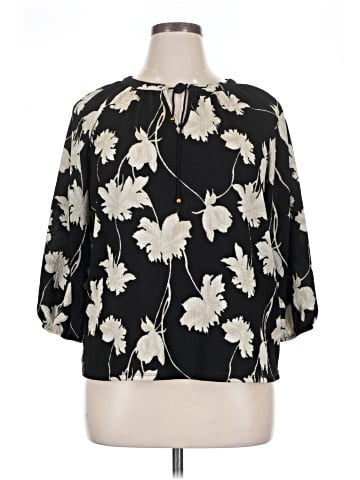 Croft & Barrow 3/4 Sleeve Blouse (view 1)