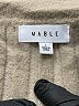 Mable 100% Nylon Tan Turtleneck Sweater Size L - photo 7