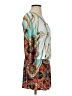 Casting Paisley Teal Casual Dress Size XXS (estimated) - photo 4