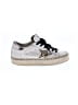 Golden Goose 100% Leather Silver White Sneakers Size EU 36 - photo 1