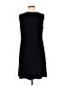 JM Collection Solid Black Casual Dress Size M - photo 2