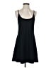 Xhilaration Solid Black Casual Dress Size S - photo 1