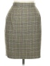 Harold's Plaid Gray Formal Skirt Size M - photo 1