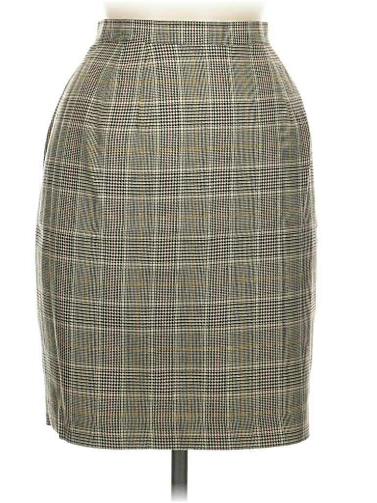 Pre-owned Harold's Formal Skirt In Gray