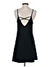 Xhilaration Solid Black Casual Dress Size S - photo 2