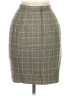Harold's Plaid Gray Formal Skirt Size M - photo 2