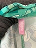 Lularoe Print Teal Leggings One size - photo 7
