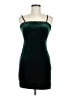 Forever 21 Solid Green Cocktail Dress Size M - photo 1