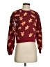 better / together 100% Polyester Print Burgundy Pullover Sweater Size XS - photo 1