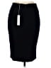 Venus Solid Black Blue Formal Skirt Size 10 - photo 2