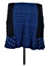Assorted Brands Houndstooth Blue Casual Skirt Size M - photo 2