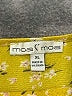 Moa Moa Yellow Short Sleeve Blouse Size XL - photo 7