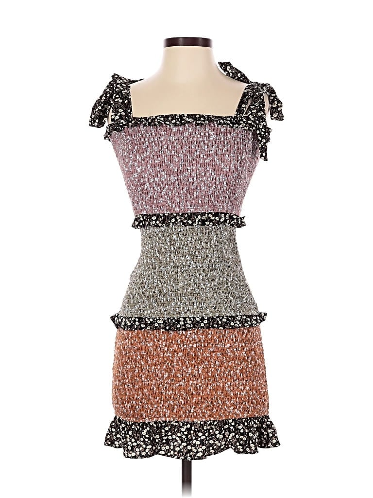 Pre-owned Storia Cocktail Dress In Brown