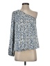 ON YOU 100% Polyester Blue 3/4 Sleeve Blouse Size S - photo 1