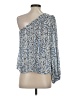 ON YOU 100% Polyester Blue 3/4 Sleeve Blouse Size S - photo 2