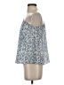 ON YOU 100% Polyester Blue 3/4 Sleeve Blouse Size S - photo 5