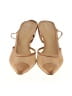 Reformation Gold Tan Heels Size 8 - photo 2