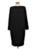 Gerard Darel Solid Black Casual Dress Size 12 (44) - photo 2