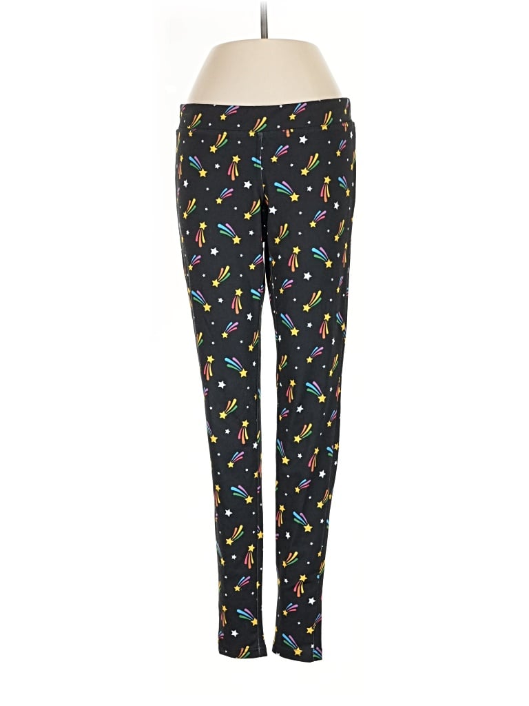 Pre-owned Tipsy Elves Leggings In Black