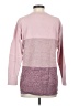 Lands' End 100% Cotton Color Block Pink Pullover Sweater Size S - photo 2