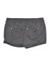 Mudd Solid Gray Denim Shorts Size 3 - photo 2
