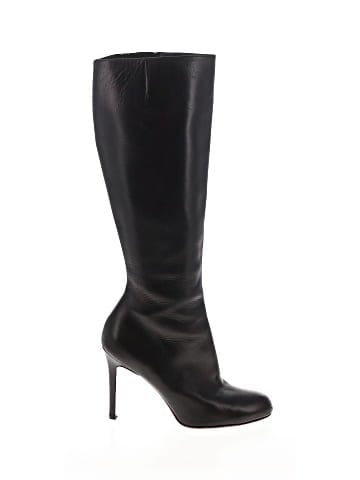 Christian Louboutin Leather Pumppie Botta Boots 105mm (view 1)