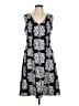 Nine West Paisley Blue Casual Dress Size 12 - photo 1