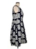 Nine West Paisley Blue Casual Dress Size 12 - photo 4