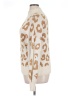 Nine West Animal Print Ivory Turtleneck Sweater Size XL - photo 5