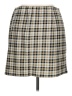 Messini Plaid Tan Casual Skirt Size XL - photo 2