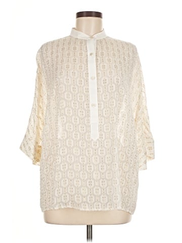 Tory Burch 3/4 Sleeve Button-Down Shirt (view 1)
