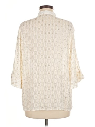 Tory Burch 3/4 Sleeve Button-Down Shirt (view 2)