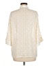 Tory Burch Ivory 3/4 Sleeve Button-Down Shirt Size 6 - photo 2