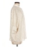 Tory Burch Ivory 3/4 Sleeve Button-Down Shirt Size 6 - photo 4