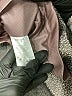 Imoga 100% Polyester Metallic Silver Dress Size 10 - photo 4