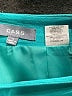 CASS Solid Teal Formal Skirt Size 4 - photo 4