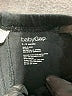Baby Gap 100% Cotton Black Active Pants Size 6-12 mo - photo 3