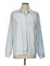 Alicia Silver Blue Long Sleeve Blouse Size L (estimated) - photo 1