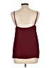 Mary & Mabel 100% Polyester Burgundy Tank Top Size L - photo 2