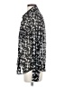 Guess 100% Polyester Animal Print Silver Long Sleeve Blouse Size S - photo 5