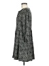 Gap 100% Rayon Paisley Gray Casual Dress Size M - photo 5