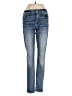 7 For All Mankind Hearts Blue Jeans Size 23 waist - photo 1